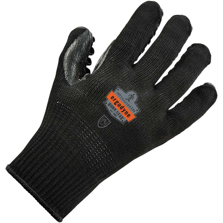 Ergodyne ProFlex 9003 Certified Lightweight Anti-Vibration Gloves, Extra Large, Black, 0.75" Thickness, 13.50" Length, 2 Pairs