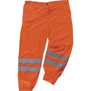 Ergodyne 8910 Class E Hi-Vis Pants, Large/Extra Large, Orange, Polyester Mesh, 1 Each