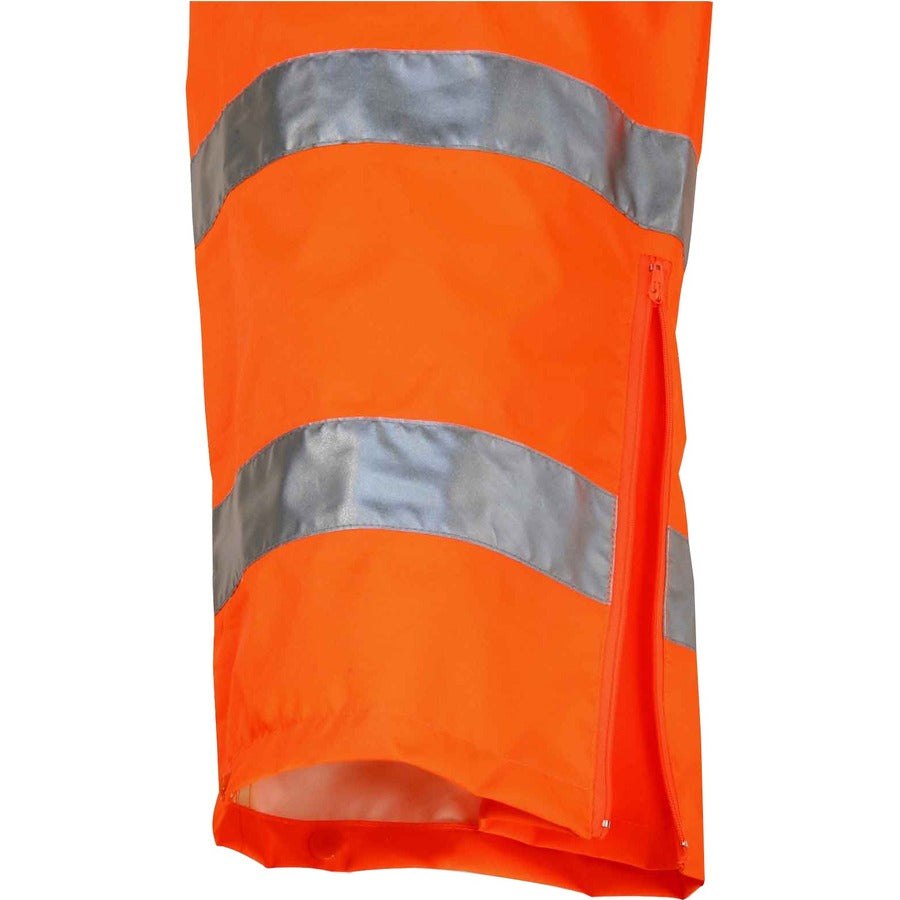 Ergodyne 8925 Class E Thermal Pants - For Weather Protection - 2-Xtra Large Size - Orange - Polyester, Polyurethane, Thinsulate