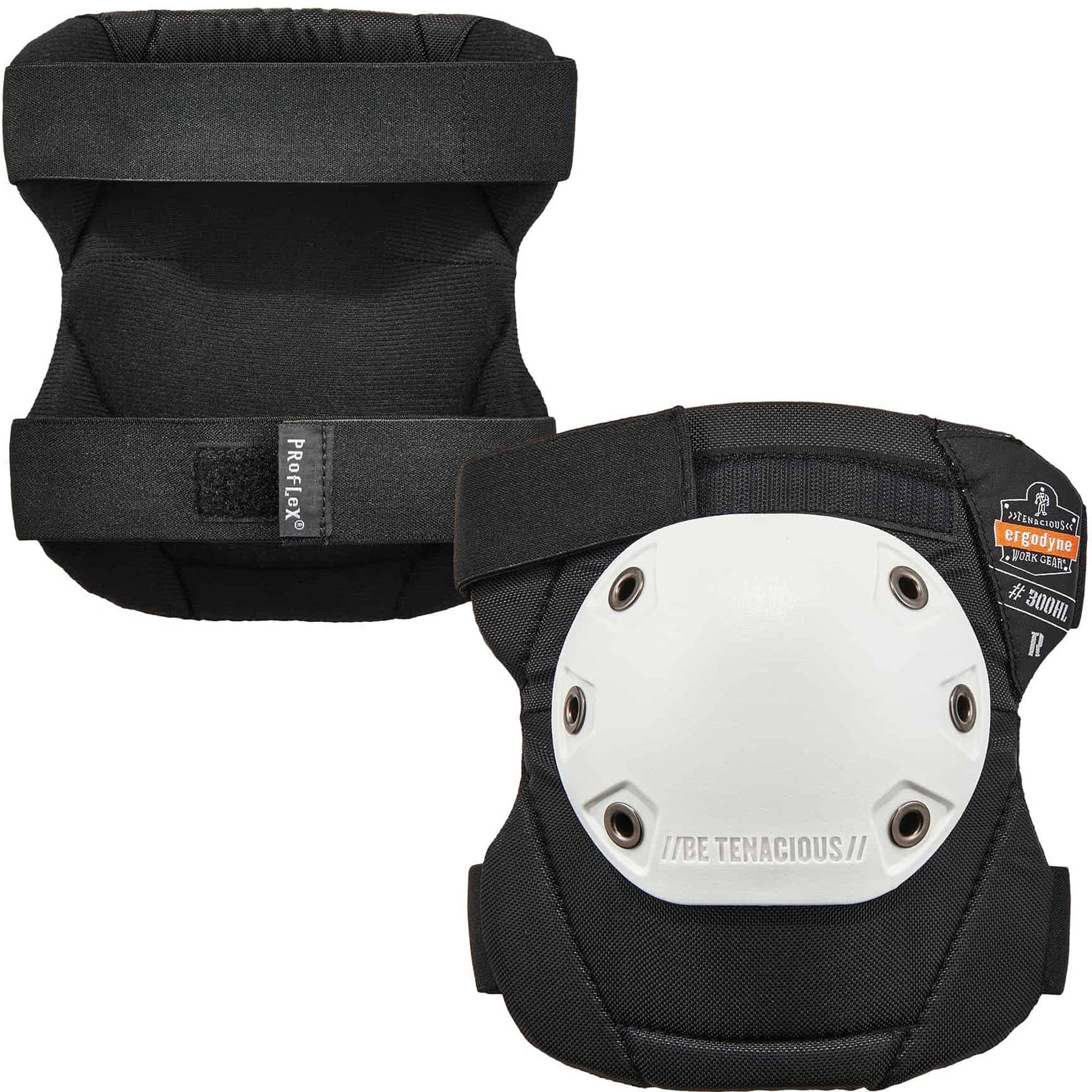 White, Black, Gray - 840D Nylon, Elastic, Foam - 2 / Pair