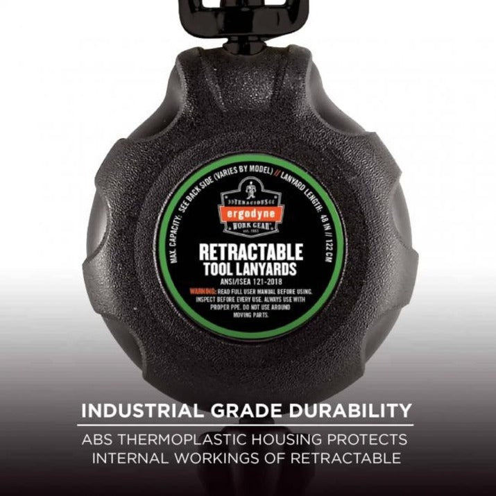 1 lb Load Capacity - Standard - Clip/Buckle Attachment - 1.5" Height x 12.5" Width x 5" Length - Black - Stainless Steel, Acrylonitrile Butadiene Styrene (ABS), Plastic - 1 Each