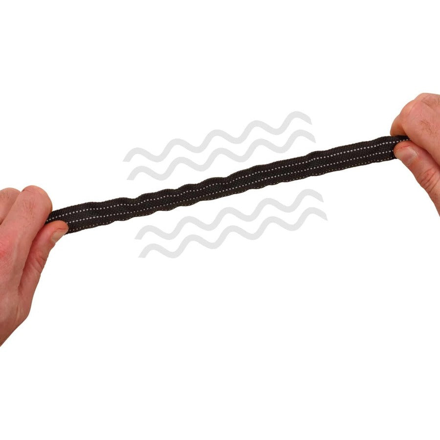 Ergodyne 3100 Single Carabiner Tool Lanyard - 10lbs - Adjustable - 10 lb Load Capacity - Extended - Carabiner Attachment - 11.3" Height x 1" Width x 54" Length - Black - Nylon Webbing, Aluminum - 6 / Carton