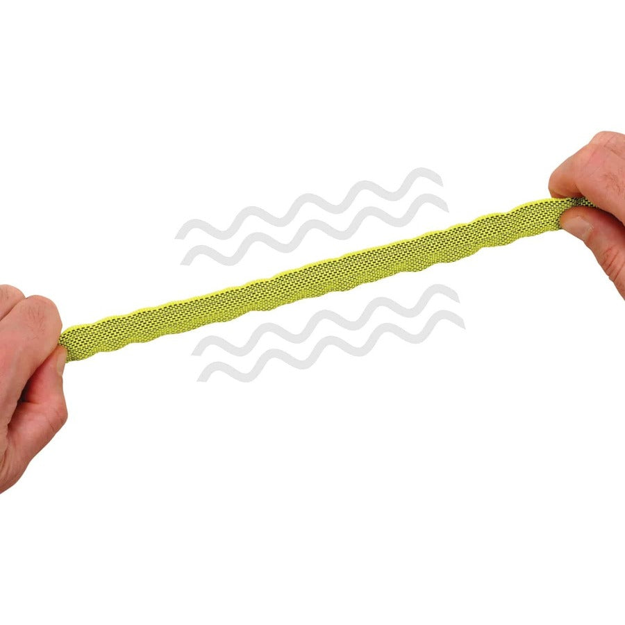 Ergodyne 3100 Single Carabiner Tool Lanyard - 10lbs - Adjustable - 10 lb Load Capacity - Standard - Carabiner Attachment - 11.3" Height x 1" Width x 45" Length - Lime - Nylon Webbing, Aluminum - 6 / Carton