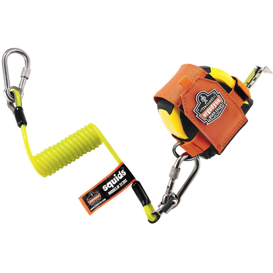 2 lb Load Capacity - Standard - Carabiner Attachment - 11" Height x 2" Width x 48" Length - Lime - Stainless Steel, Polyurethane - 6 / Carton