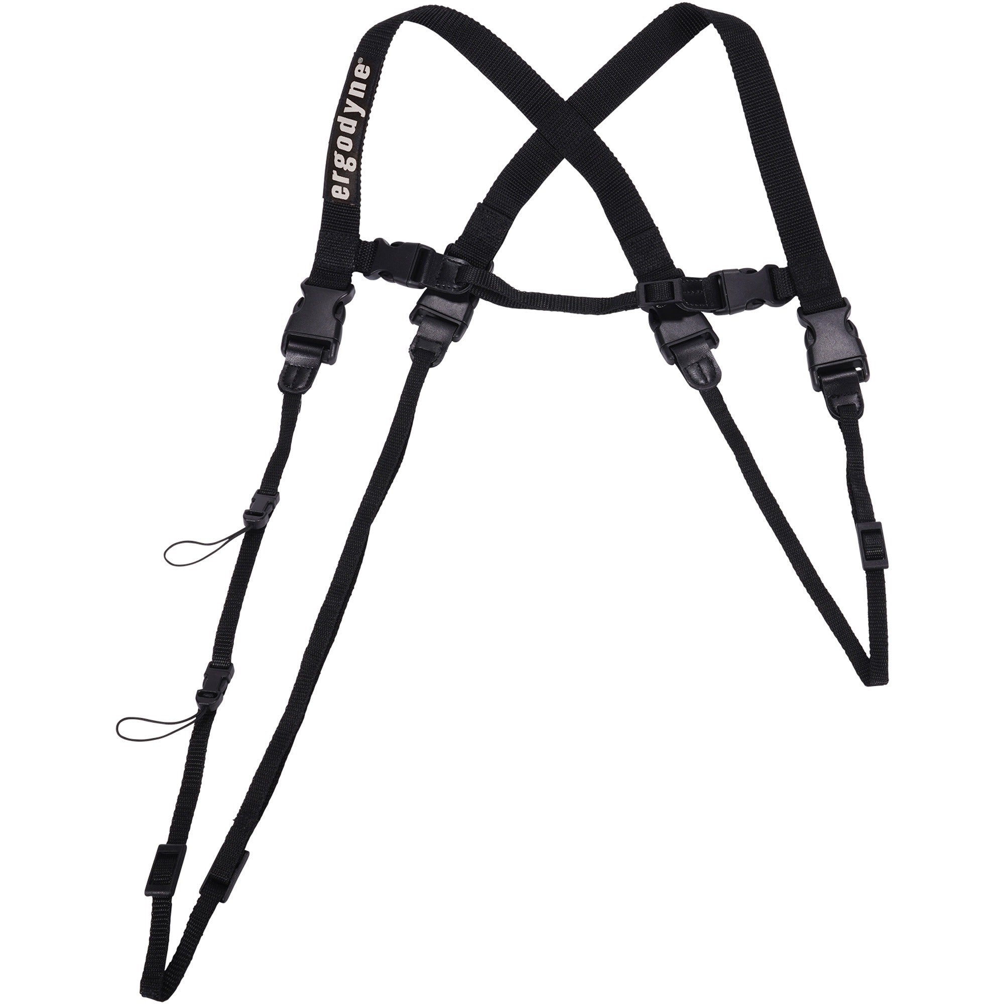 Ergodyne 3132 Barcode Scanner Harness + Lanyard - 2 lb Load Capacity - Small (S) - Loop Attachment - 1.5" Height x 3.3" Width x 7" Length - Black - 1 Each