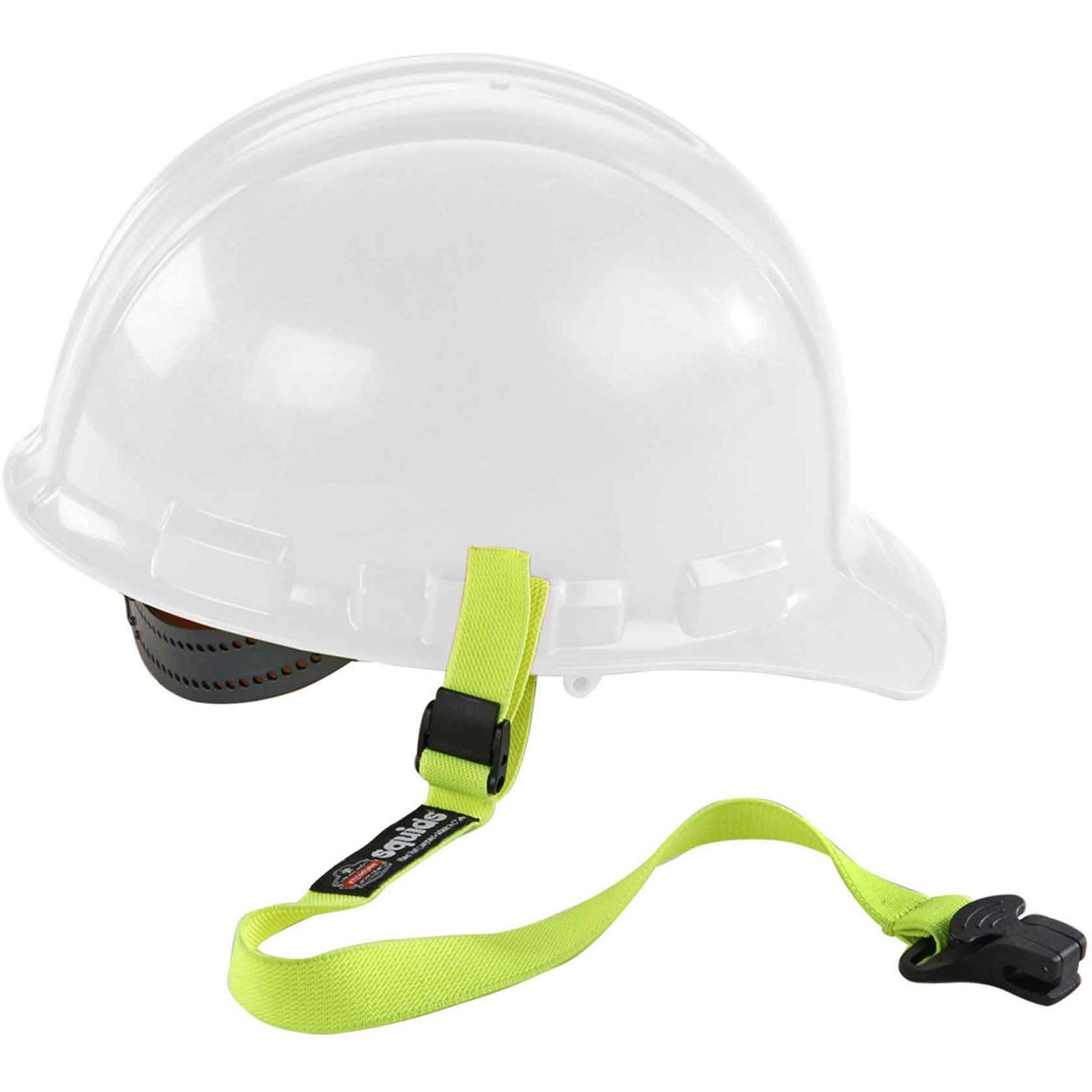2 lb Load Capacity - Buckle Attachment - 1.5" Height x 2" Width x 48" Length - Lime - Elastic, Fabric - 6 / Carton