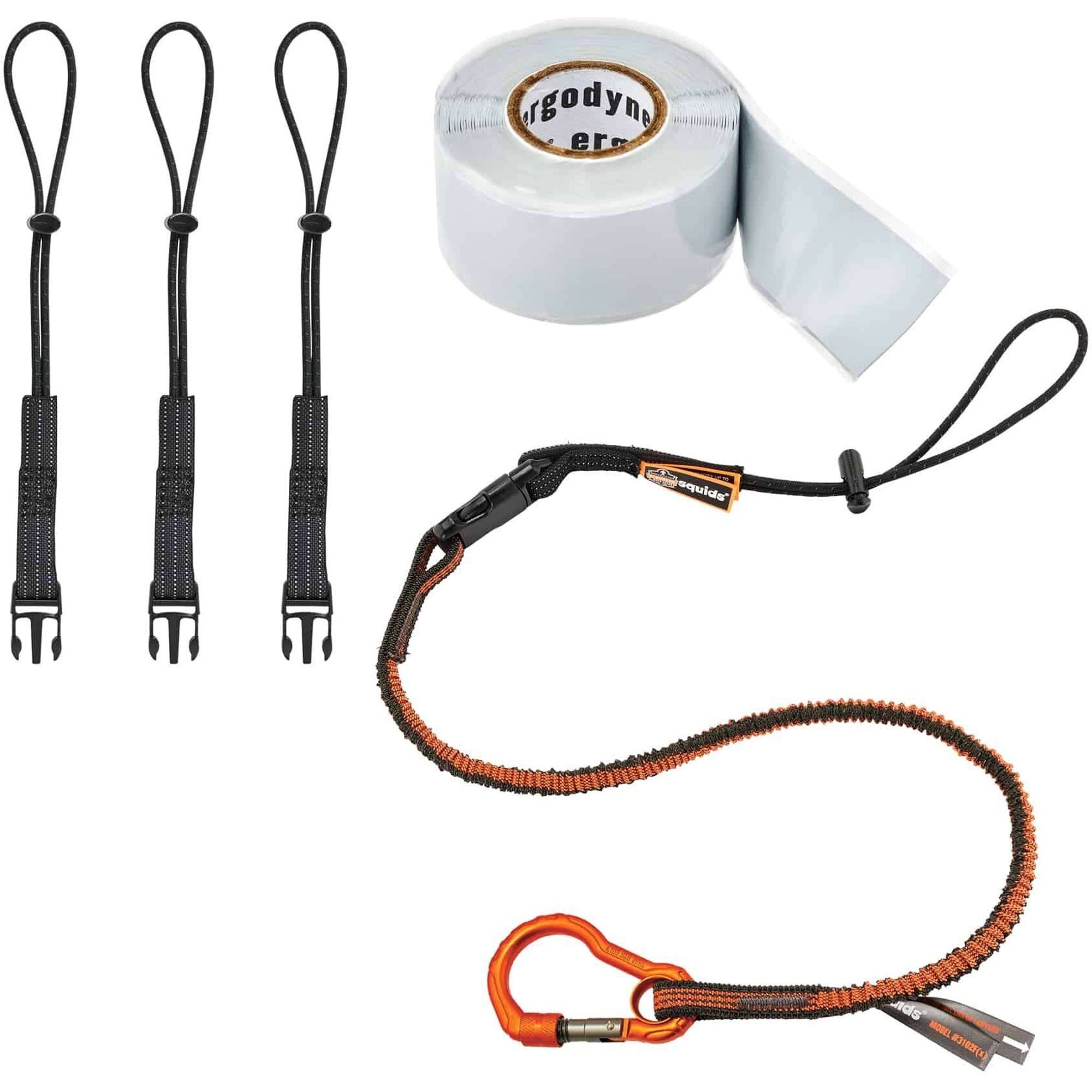 Anodized Aluminum Alloy, Polyester, Elastic - 1 Each