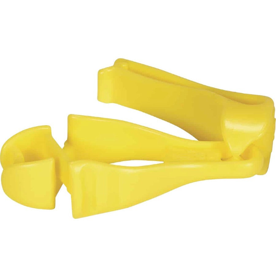 Ergodyne 3405 Glove Clip, Belt Clip Mount, Dual Clip, Durable, Temperature & Chemical Resistant, Non-conductive, Lime, Acetal Copolymer/Thermoplastic Polyurethane, 4" x 2", 6 per Carton