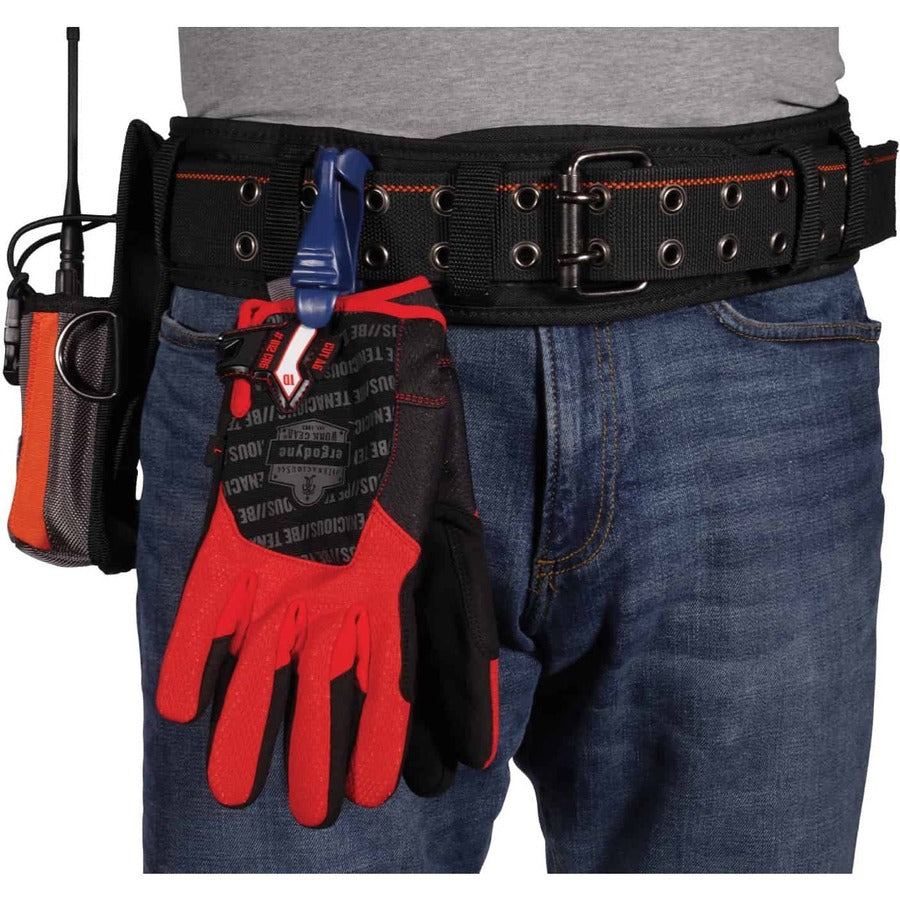 Ergodyne 3405MD Deep Blue Metal Detectable Glove Clip - Belt Clip Mount