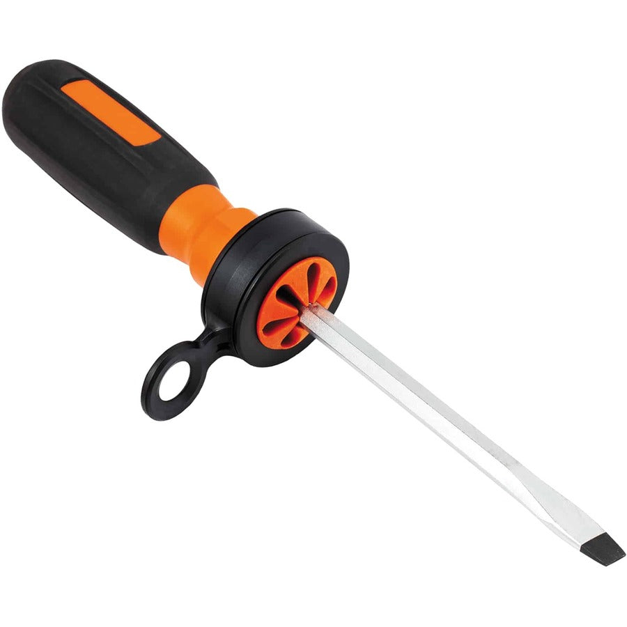 Ergodyne 3740 Hand Tool Attachment Trap - Slips, Orange/Black, ABS, 0.8" x 4", 4-Pack