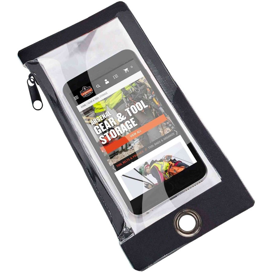 For Smartphone - Clear - Rain Resistant, Snow Resistant, Dirt Resistant, Dust Resistant, Sand Resistant, Drop Resistant, Water Resistant - Tarpaulin - 1 Each