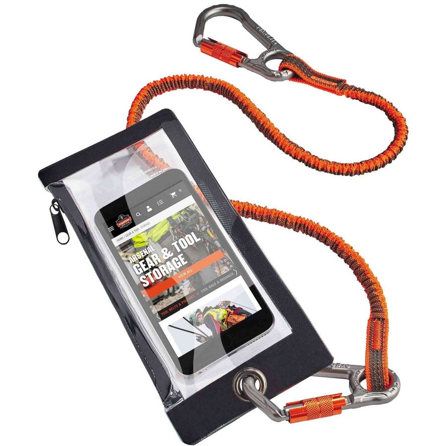 For Smartphone - Clear - Rain Resistant, Snow Resistant, Dirt Resistant, Dust Resistant, Sand Resistant, Drop Resistant, Water Resistant - Tarpaulin - 1 Each