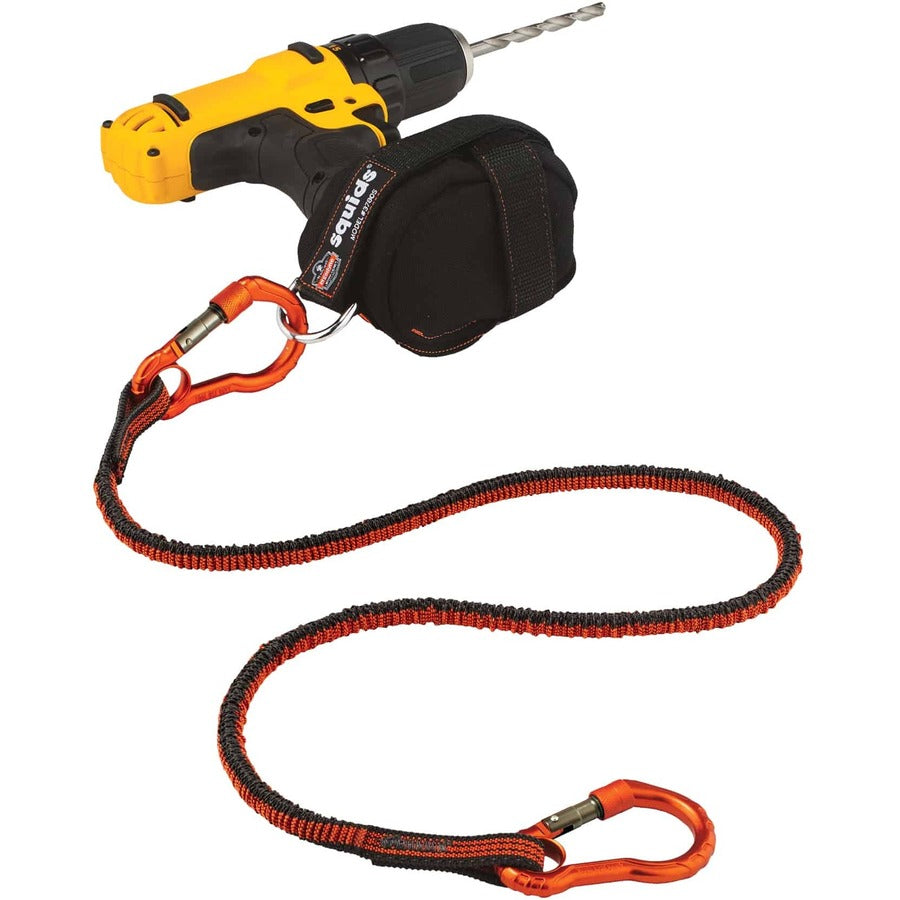 Ergodyne 3780 Power Tool Trap - 8.8" Height x 2.5" Width - Black - Nylon, Cast Iron - 1 Each