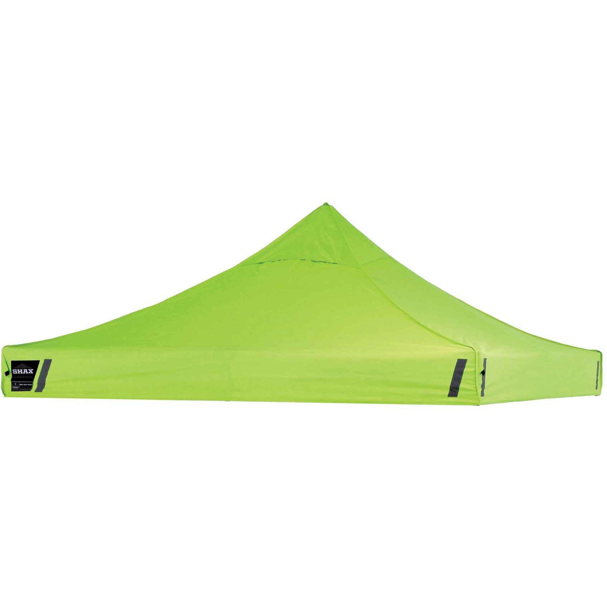 Ergodyne Shax 6000C Replacement Pop-Up Tent Canopy, Lime, 1 Each