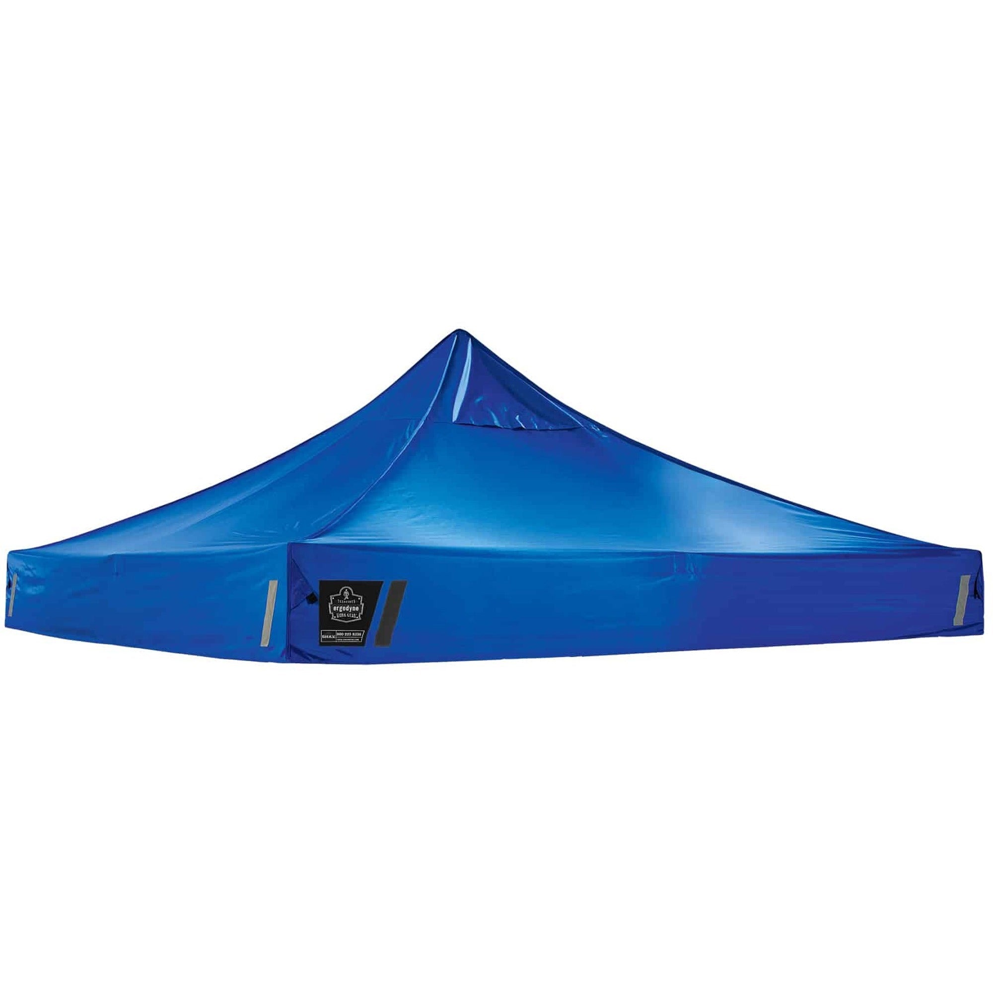Ergodyne Shax 6000C Replacement Pop-Up Tent Canopy, Blue, 1 Each