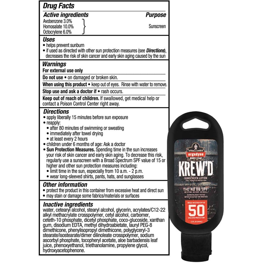 Lotion - 1.50 fl oz - Non-fragrance - SPF 50 - Skin - UVA Protection, UVB Protection, Water Resistant, Lightweight, Non-greasy, Absorbs Quickly, Paraben-free, Phthalates-free, Hypoallergenic, Fragrance-free, Sweat Resistant, ... - 1 Each