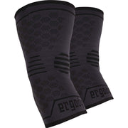 Ergodyne ProFlex 651 Elbow Compression Sleeve, Small, 9.06"–10.63" Elbow Circumference, Black, Elastic, 1 Each