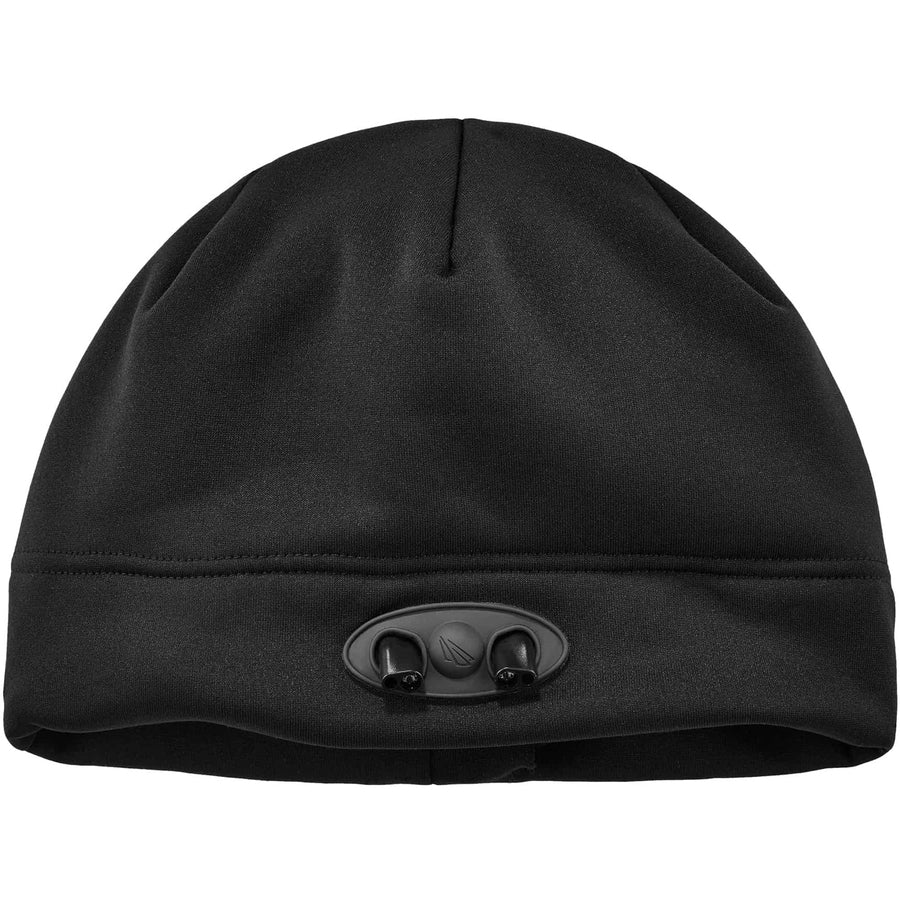 Ergodyne N-Ferno 6804 Skull Cap Beanie Hat with LED Lights, Fleece, Black, 1 Each