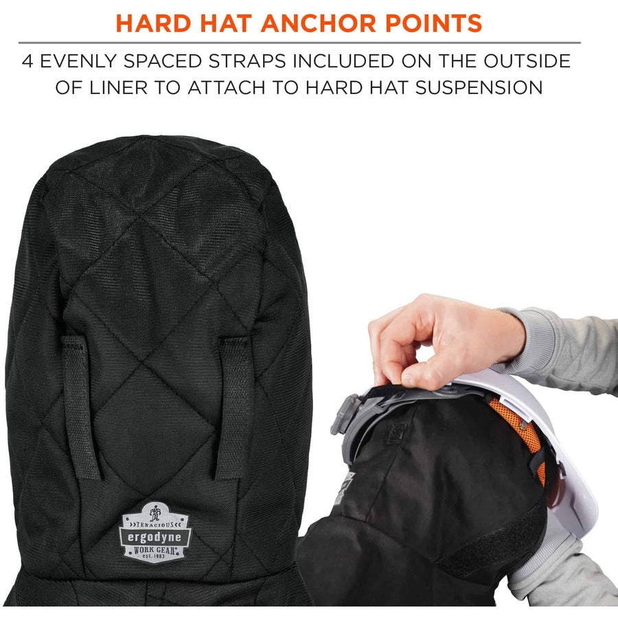 Polyester, Fleece, Foam - Black