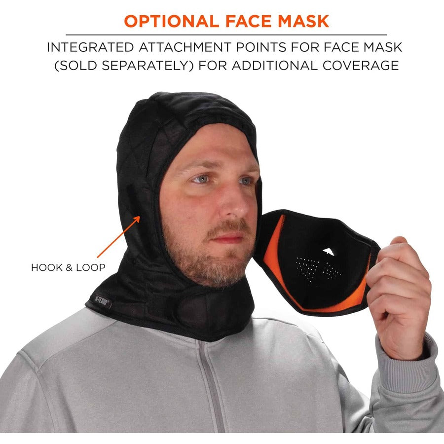 Polyester, Fleece, Foam - Black