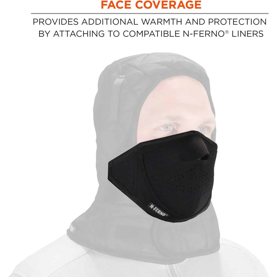 Neoprene, Fleece - Black