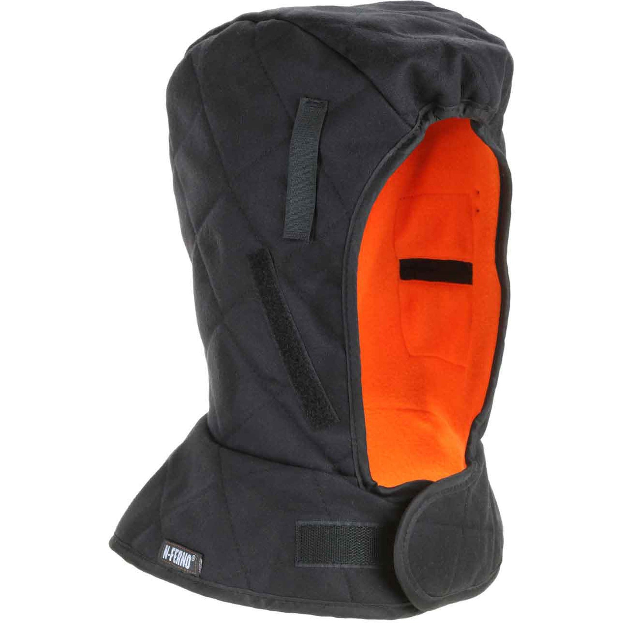 Foam, Modacrylic, Cotton, Polyester Fleece, Elastic - Black