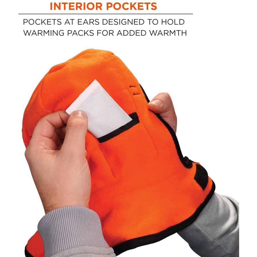 Ergodyne 6878 Winter Hard Hat Liner w/ Neoprene Mouthpiece Kit - 3-Layer