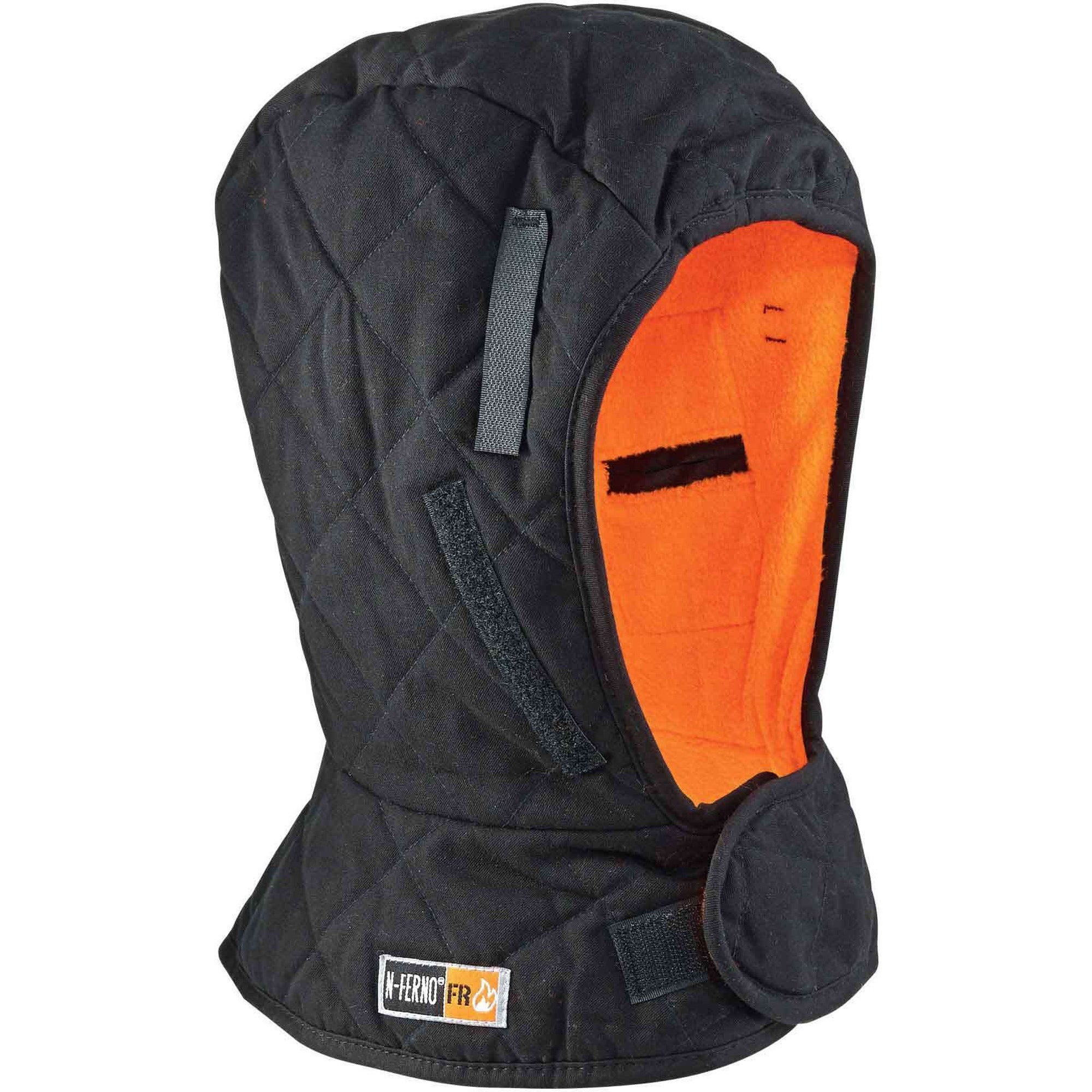 Modacrylic, Cotton, Fleece - Black