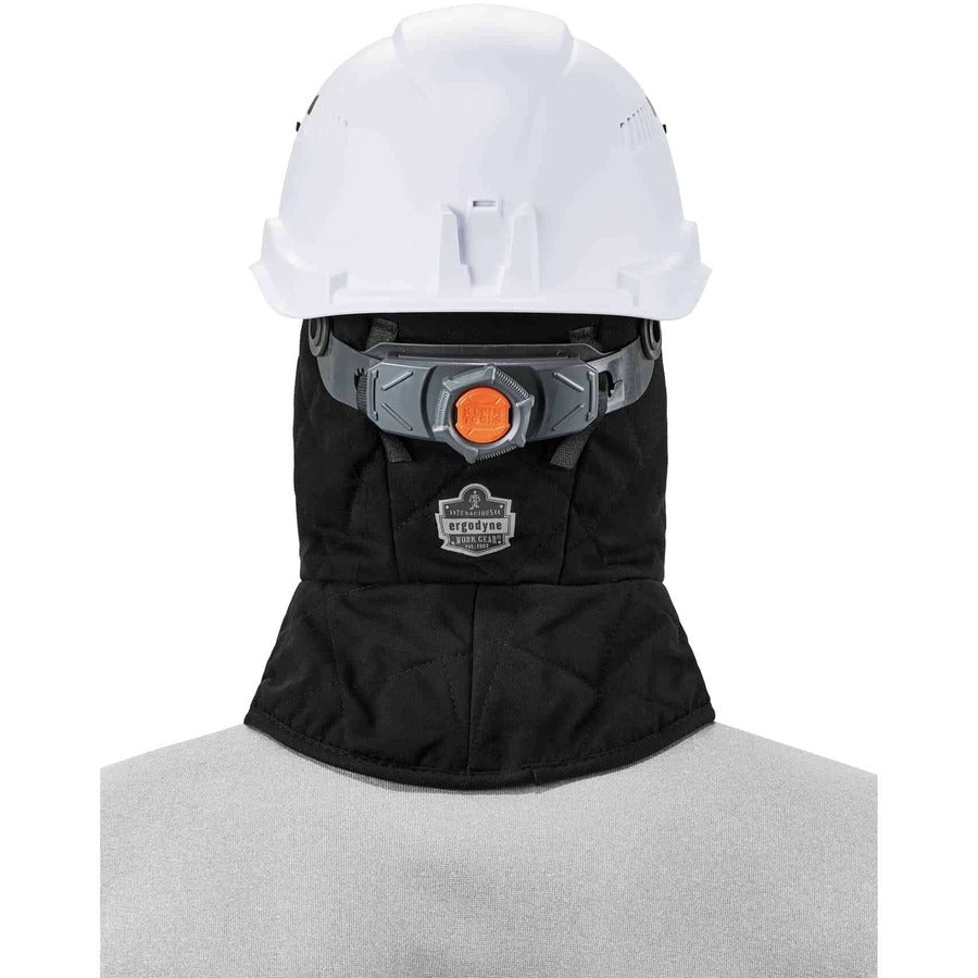 Modacrylic, Cotton, Fleece - Black