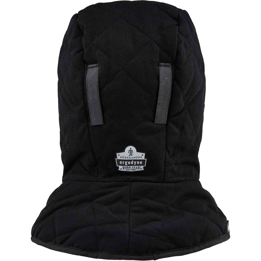 Modacrylic, Cotton, Fleece - Black