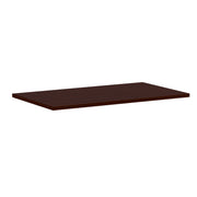 OfficeSource Variant Rectangular Top - 42"W x 24"D (Requires Base) - Mahogany