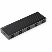 StarTech.com Drive Enclosure - USB 3.2 (Gen 2) Type C Host Interface - UASP Support External - Black