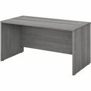 Bush Business Furniture Studio C 60W x 30D Office Desk, Platinum Gray, Thermofused Laminate, 29.8"H x 59.5"W x 29.4"D, 1 Each