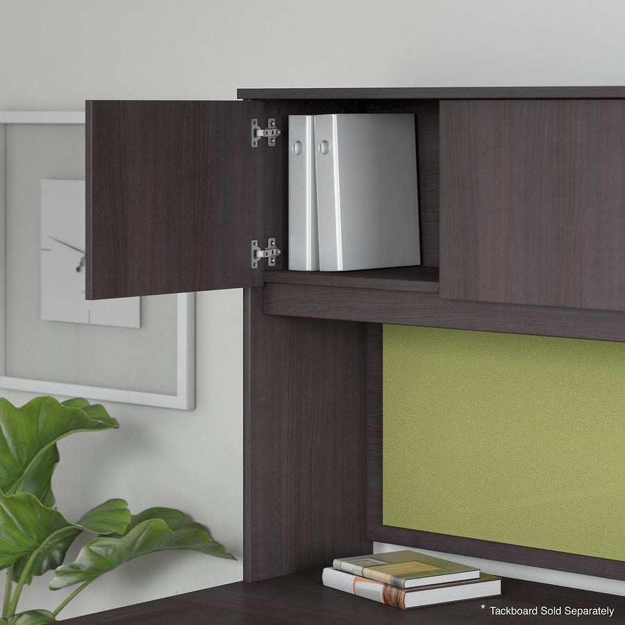 36" Height x 70.9" Width x 14.5" Depth - 4 Door(s) - Finish: Storm Gray, Thermofused Laminate (TFL) - 1 Each