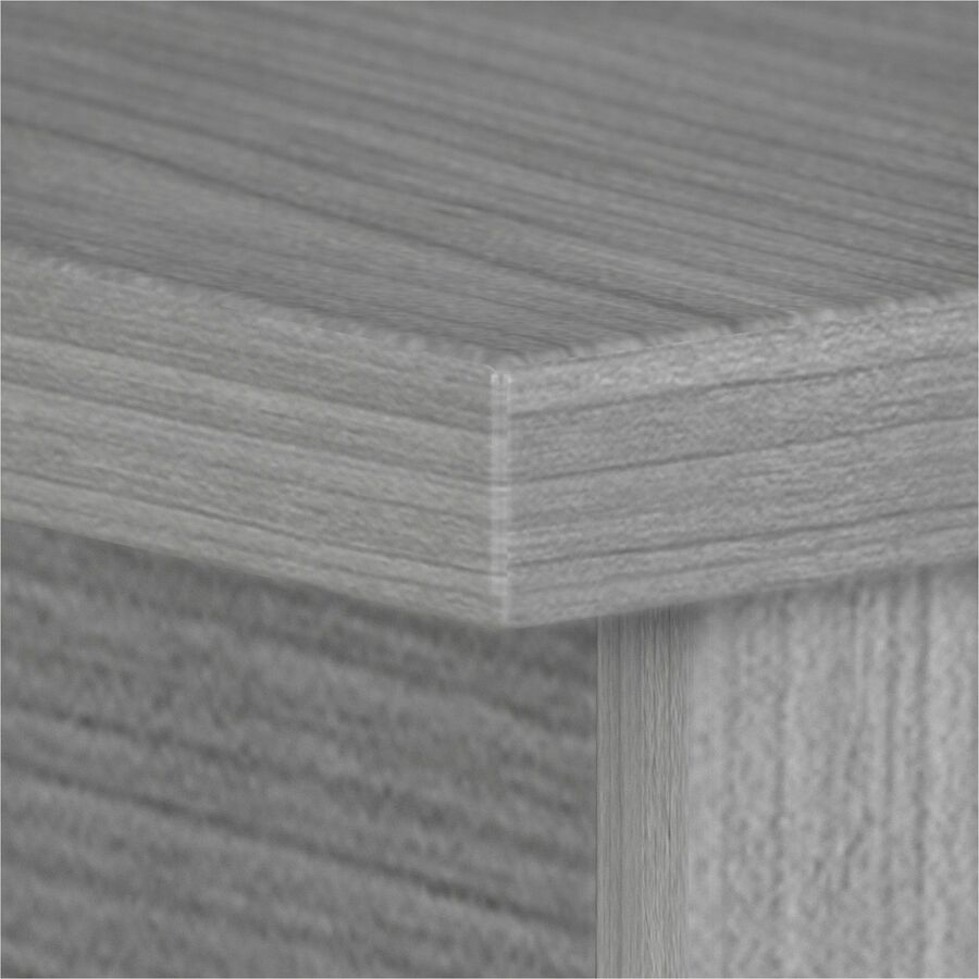 Bush Business Furniture Studio C 72W x 24D Credenza Desk, Platinum Gray, Thermofused Laminate, 29.8"H x 71"W x 23.4"D, 1 Each