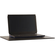 Dacasso Leather Lap Desk Pad, Black, Leather/Felt, 17" x 14", 1 Each