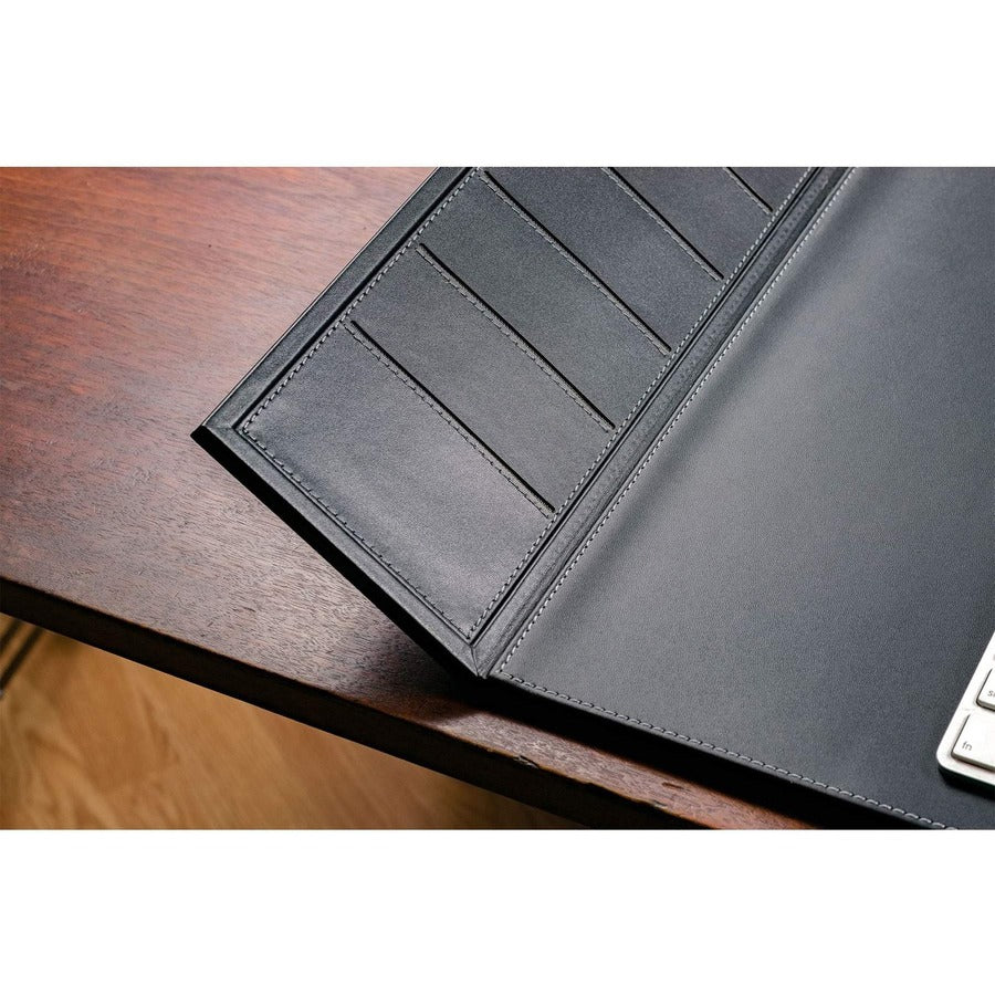 Dacasso Leather Folding Side Rails Desk Mat