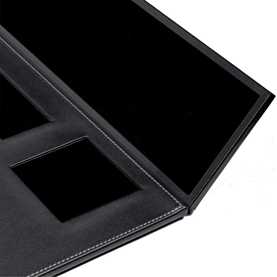 Dacasso Leather Folding Side Rails Desk Mat
