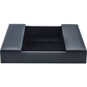 Dacasso Leatherette Enhanced Conference Room Organizer, Navy Blue, Leatherette/Velveteen, Desktop, Rectangle, Supports Letter/Legal Size, 1 Each