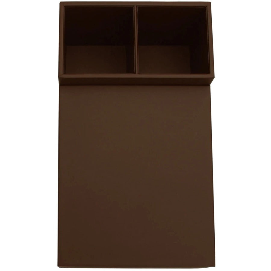 Dacasso Leather Coffee Condiment Organizer