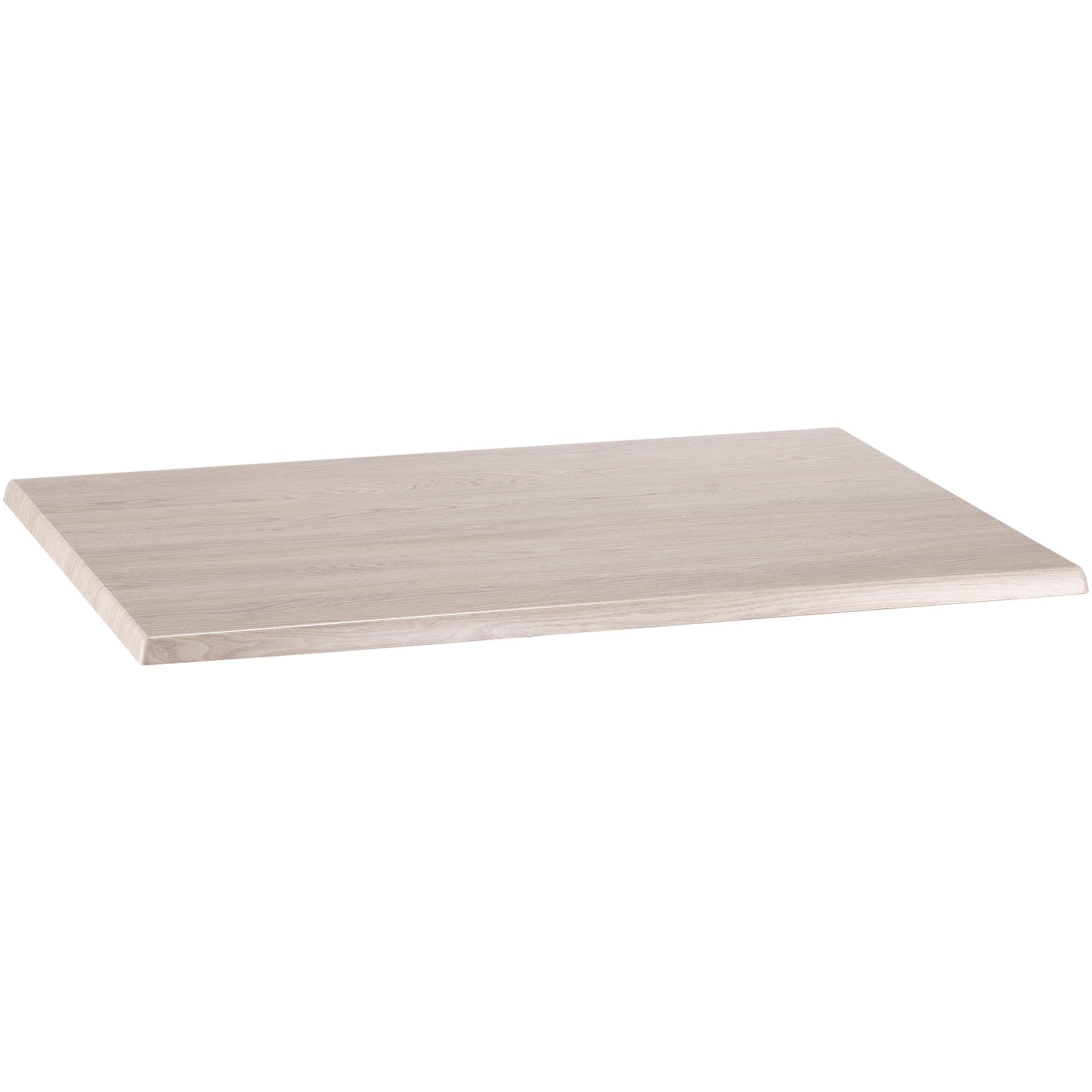 Holland Bar Stools Table Top, White Rectangle, 1 Each