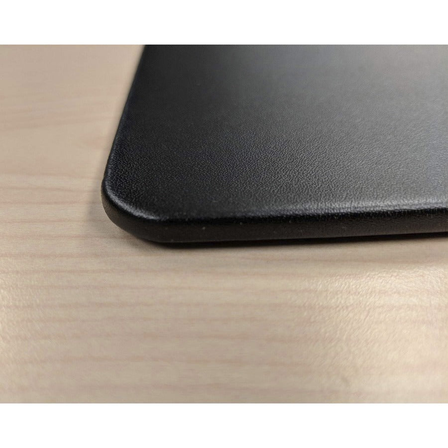 Dacasso Glass Tabletop Leather Conference Pad