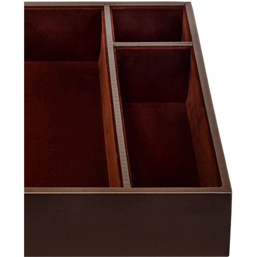Dacasso Leather Conference Room Organizer Tray