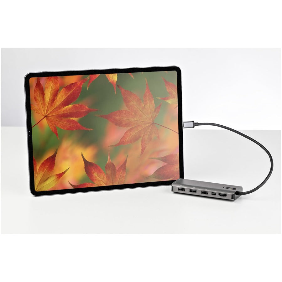 StarTech.com Docking Station, USB-C, 100W, 1 Display Supported, 4K HDMI & Mini DisplayPort, 3 USB Ports (1 USB-A, 1 USB-C), 1 HDMI Port, Thunderbolt, Wired, Packaged Quantity: 1