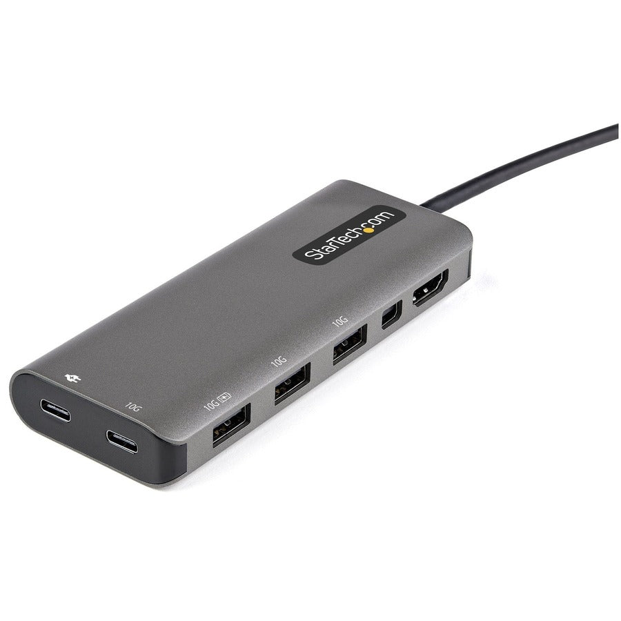 StarTech.com Docking Station, USB-C, 100W, 1 Display Supported, 4K HDMI & Mini DisplayPort, 3 USB Ports (1 USB-A, 1 USB-C), 1 HDMI Port, Thunderbolt, Wired, Packaged Quantity: 1