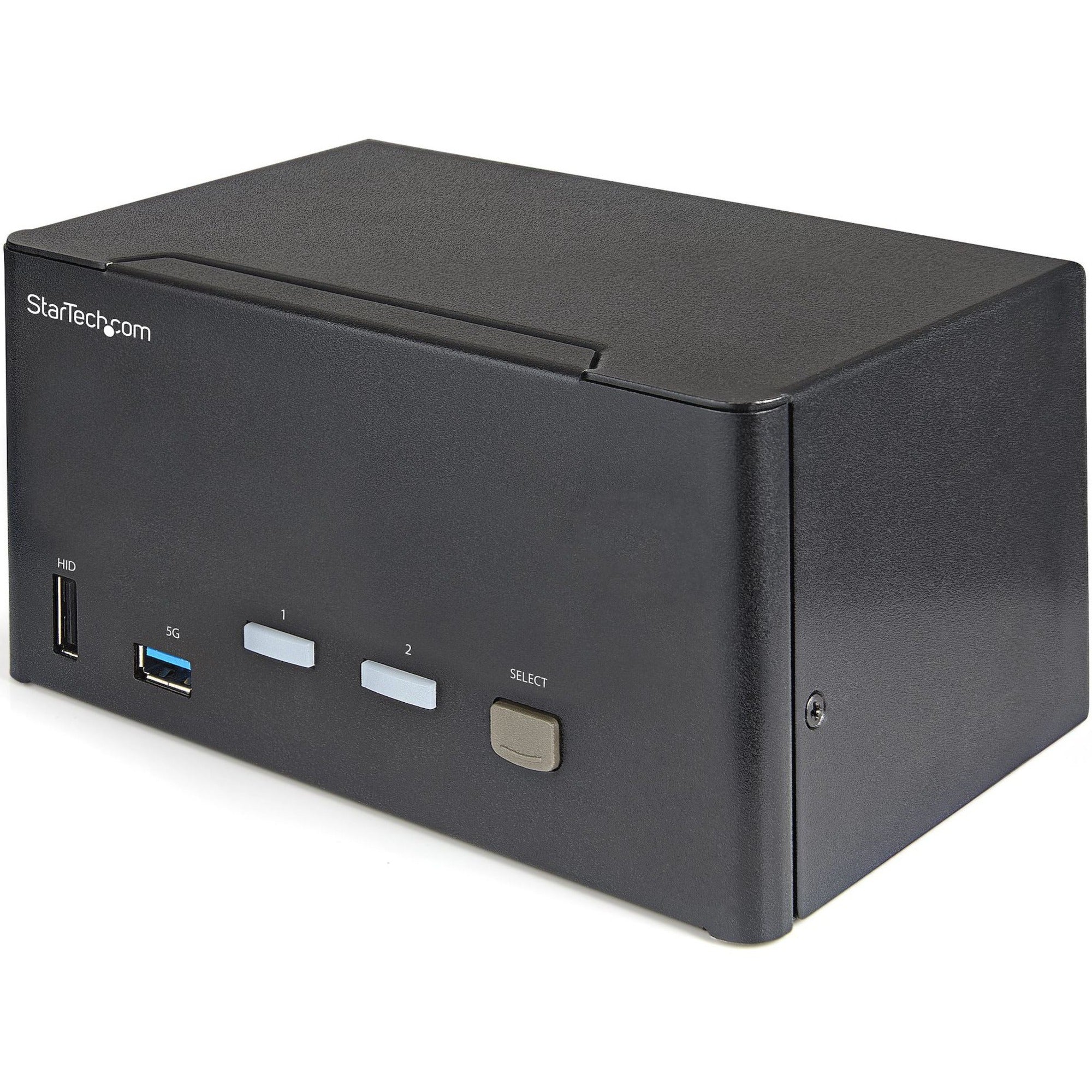 StarTech.com KVM Switch - 2 Computer(s) - 1 Local User(s) - 8 x USB - 9 x DisplayPort - Desktop - TAA Compliant