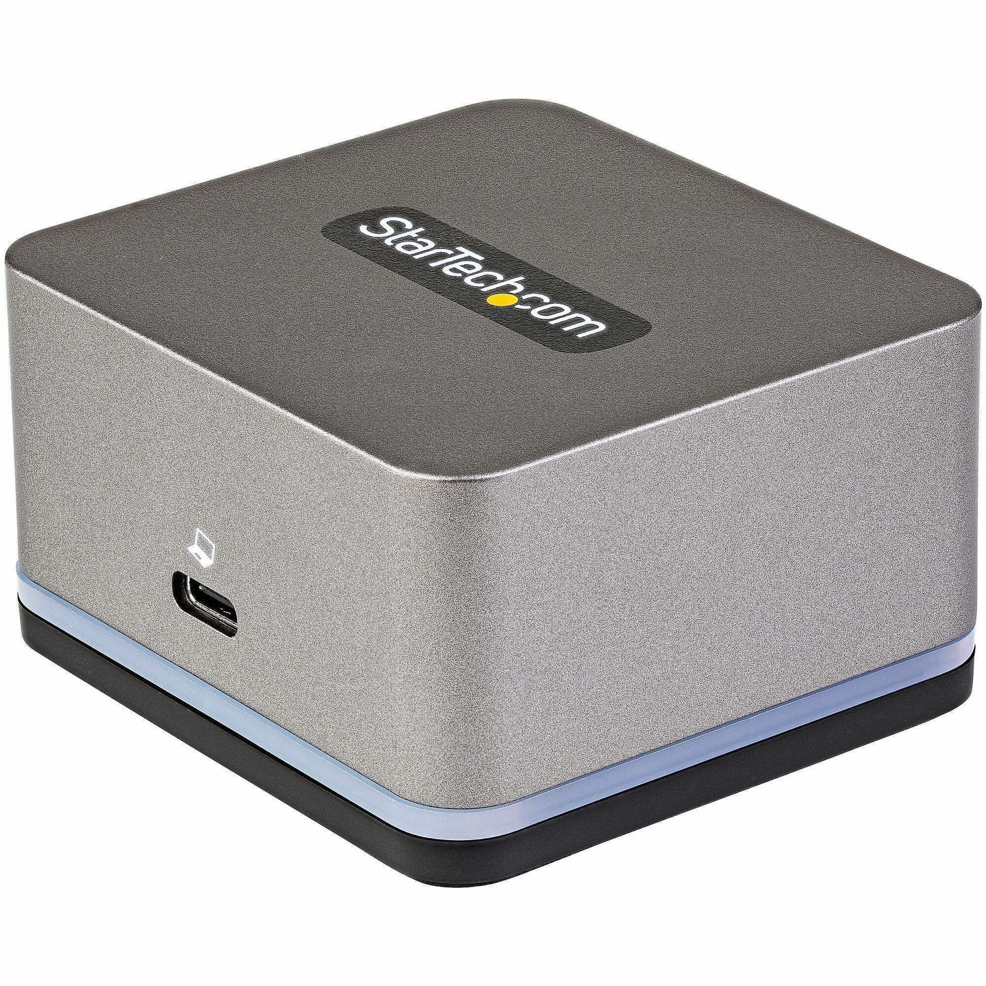 StarTech.com USB-C Docking Station, 1 Each – 4K HDMI, 3 USB-A Ports, USB-C, Gigabit Ethernet, 27W Power Delivery, Compatible with iPadOS, Windows, Ubuntu, Android