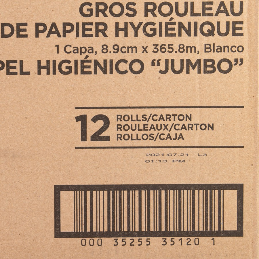 Genuine Joe 1-ply Jumbo Roll Bath Tissue