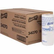 2 Ply - 9" Width x 11" Length - 70 Sheets/Roll - White - Paper - 15 / Carton
