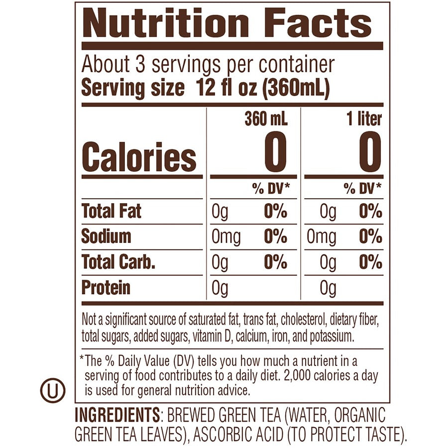 Green Tea - GMO Free - Kosher - Organic - 12 / Carton